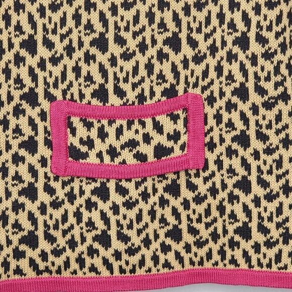 J.k. Leopard Print LS Button Up Cardigan - Picture 13 of 14